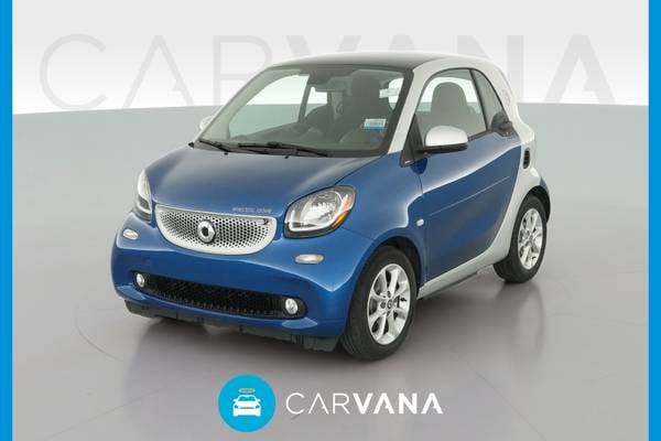Used Dark Blue 2018 smart fortwo 2 seat electric drive passion 2dr Hatchback (Dark Blue)