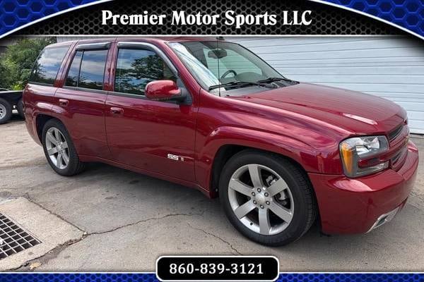 Used Dark Red 2007 Chevrolet TrailBlazer 5 seat SS 4dr SUV AWD (Red Jewel Tintcoat)