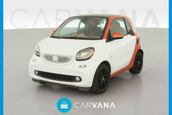 Used White 2016 smart fortwo 2 seat passion 2dr Hatchback (White)