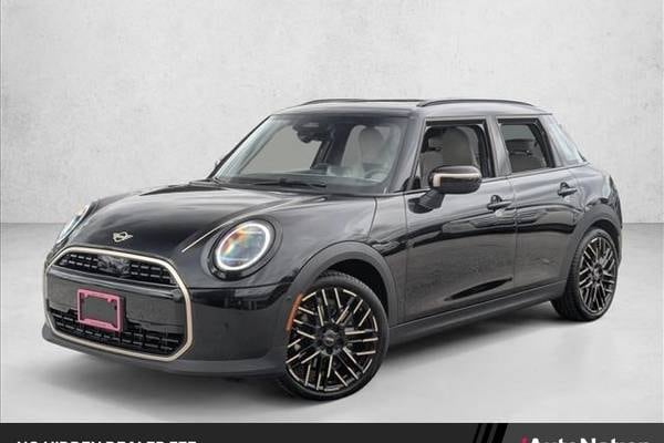 Certified Pre-Owned Black 2026 MINI Cooper 5 seat Signature Plus 4dr Hatchback (Midnight Black II Metallic)