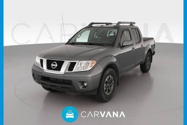 Used Gray 2016 Nissan Frontier 5 seat PRO-4X 4dr Crew Cab 4WD 5.0 ft. SB (Gun Metallic)