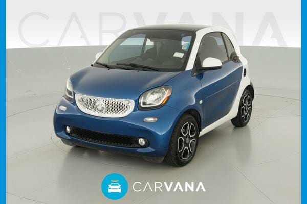 Used Dark Blue 2016 smart fortwo 2 seat prime 2dr Hatchback (Midnight Blue Metallic)