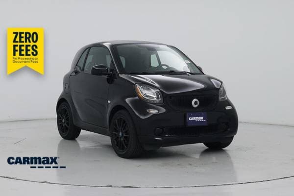 Used Black 2016 smart fortwo 2 seat passion 2dr Hatchback (Black)