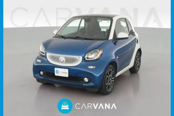 Used Dark Blue 2016 smart fortwo 2 seat prime 2dr Hatchback (Midnight Blue Metallic)
