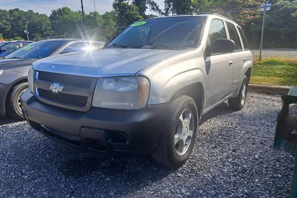 Used 2006 Chevrolet TrailBlazer 5 seat LS 4dr SUV (Silver Blue Metallic)